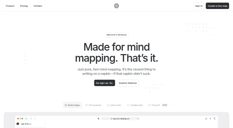 MindMup's own site