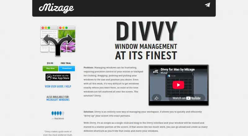 Divvy's own site