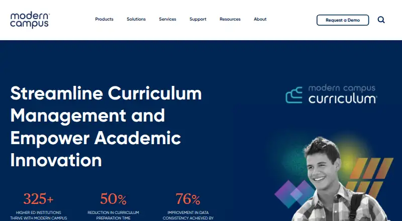 Modern Campus Curriculum's own site