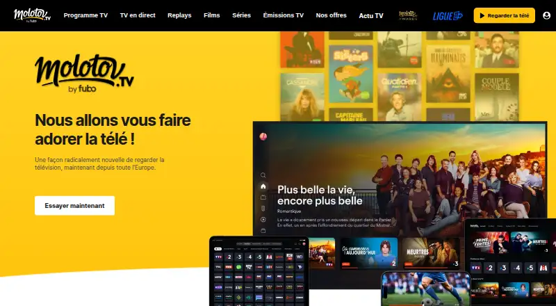 Molotov's own site