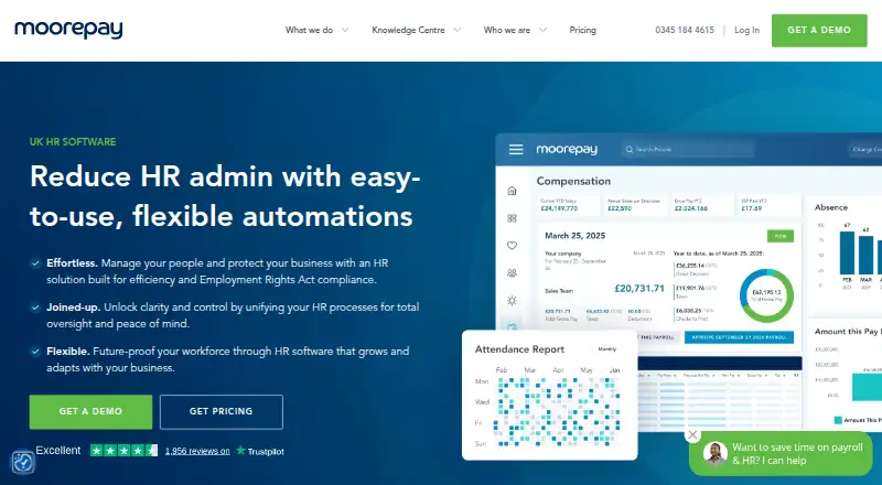Moorepay HR's own site