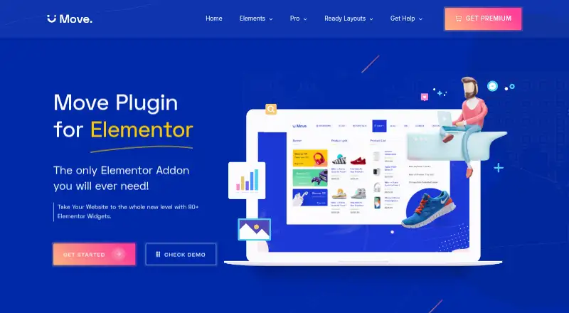 Move Addons's own site