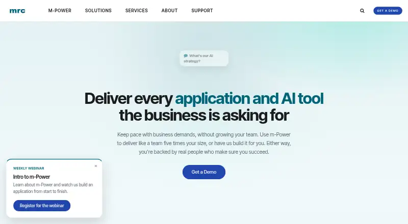 m-Power's own site