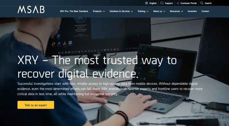MSAB XRY's own site