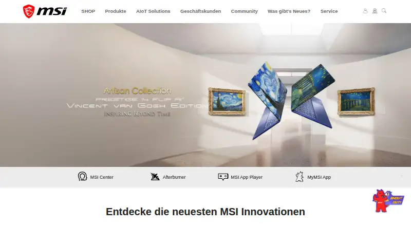 MSI Mystic Light's own site