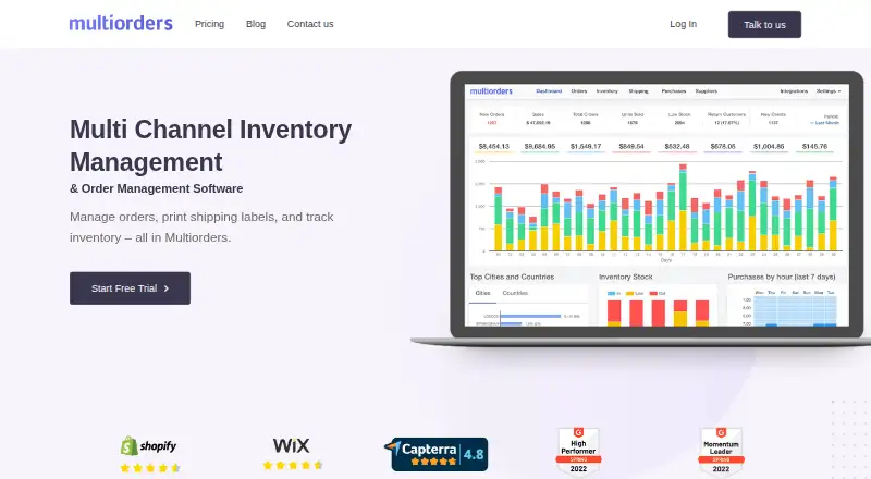 Multiorders's own site