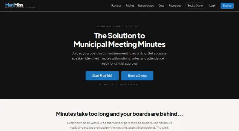 MuniMins's own site