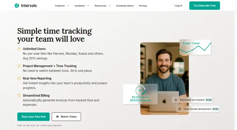 Intervals's own site