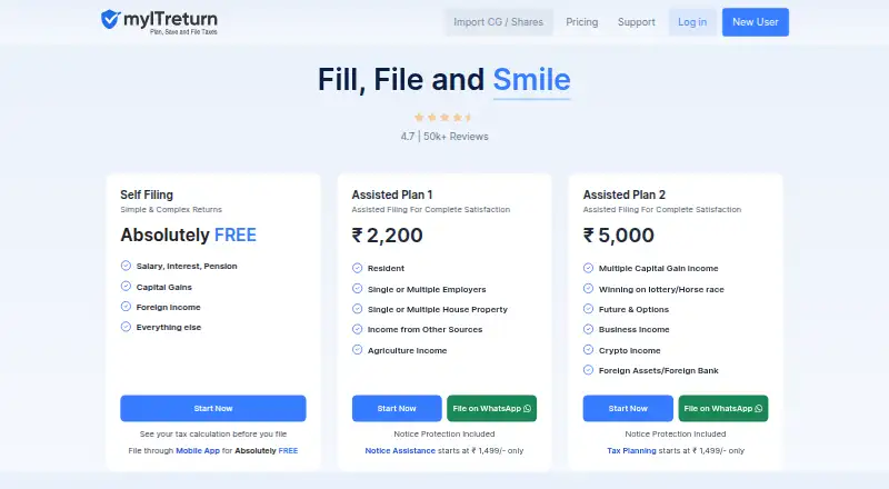myITreturn's own site