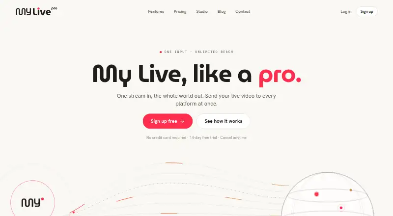 myLive.pro's own site