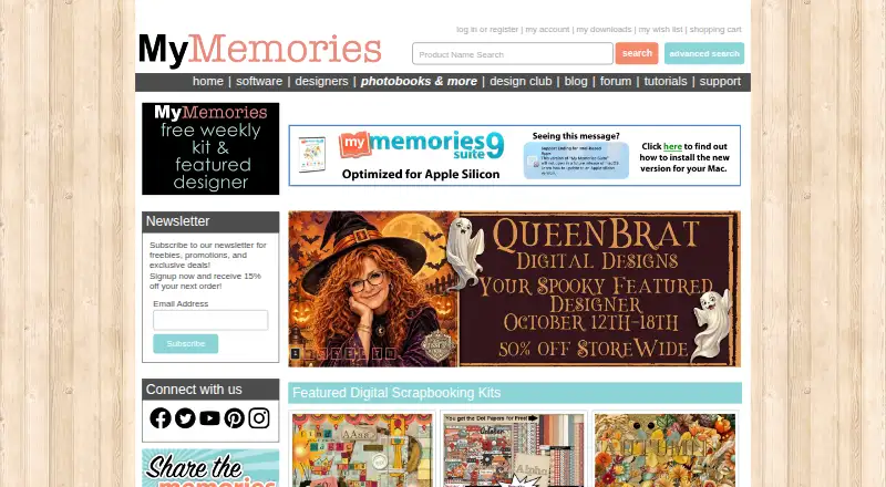 MyMemories Suite's own site