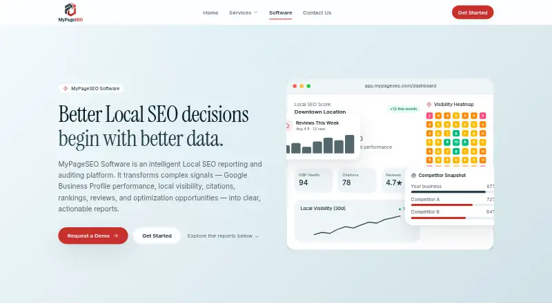 MyPageSEO's own site
