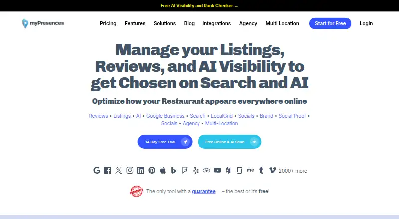 myPresences's own site