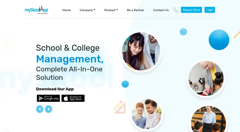mySkoolApp's own site