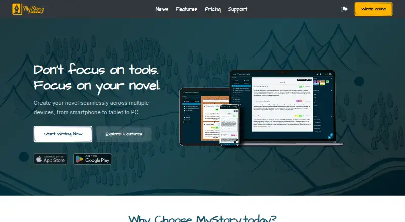 MyStory.today's own site