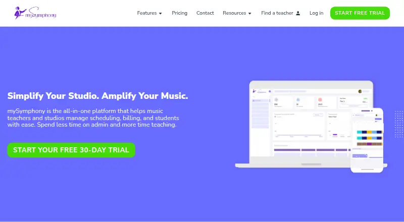 mySymphony's own site