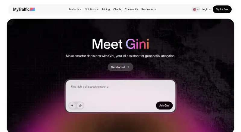 MyTraffic's own site