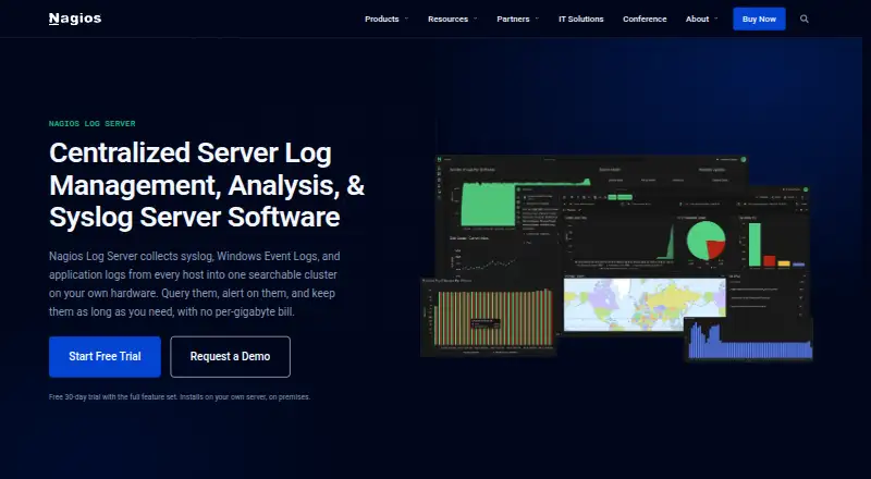 Nagios Log Server's own site