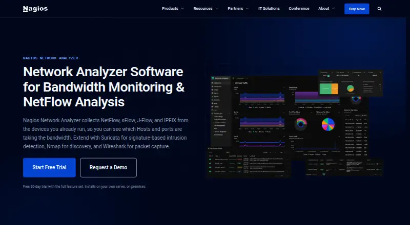 Nagios Network Analyzer's own site