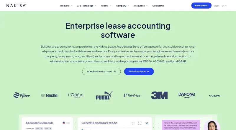 Nakisa Lease Accounting's own site