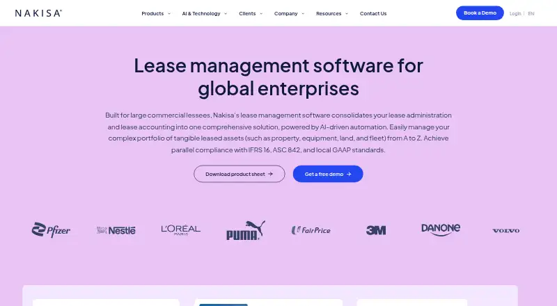 Nakisa Lease Administration's own site