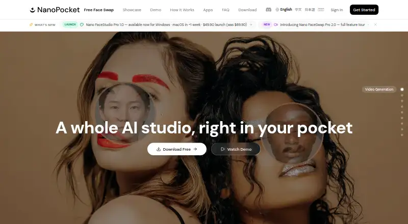 Nano FaceStudio Pro's own site