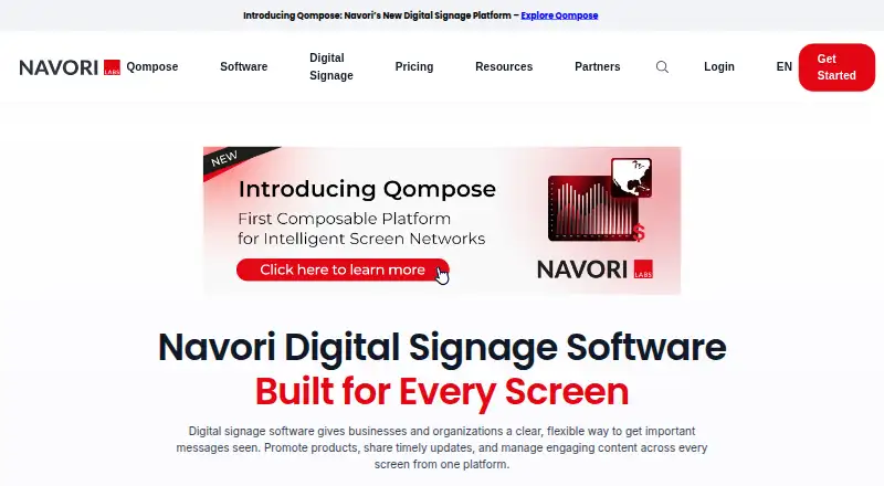 Navori's own site
