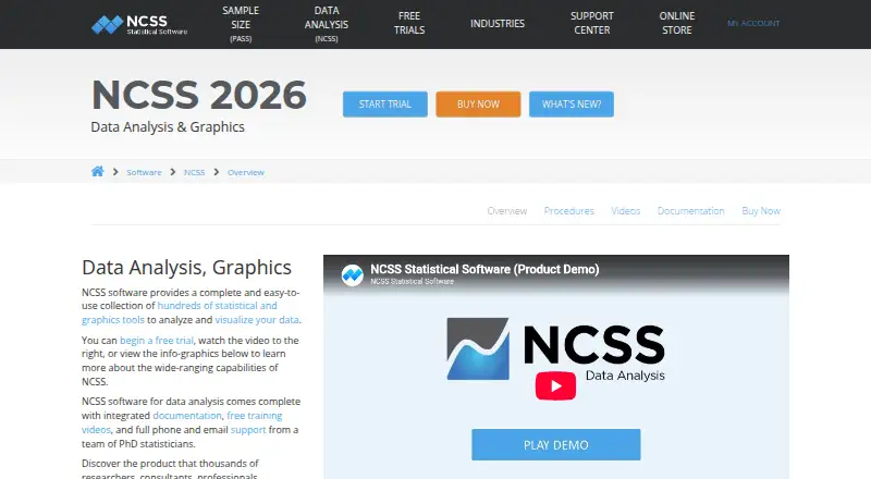 NCSS's own site