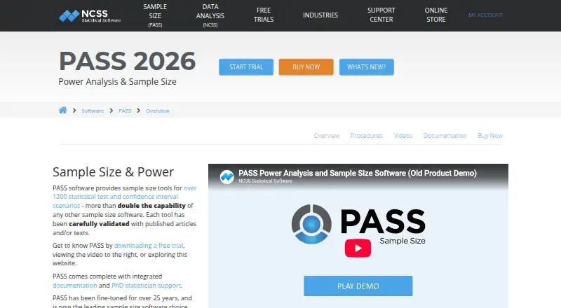 PASS's own site