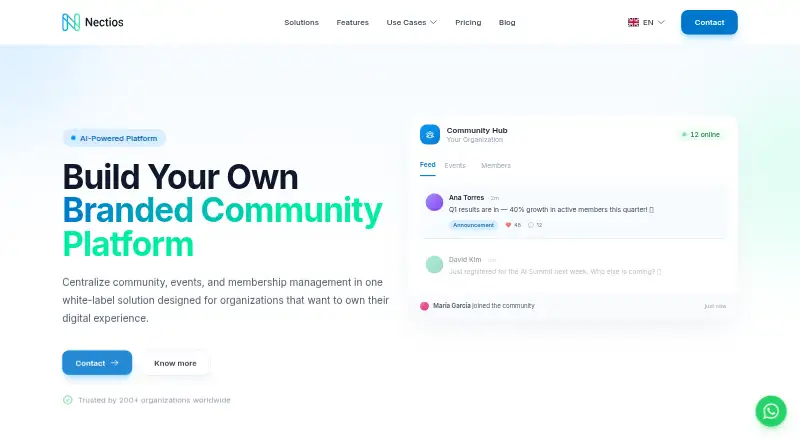 Nectios's own site