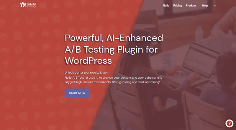 Nelio A/B Testing's own site