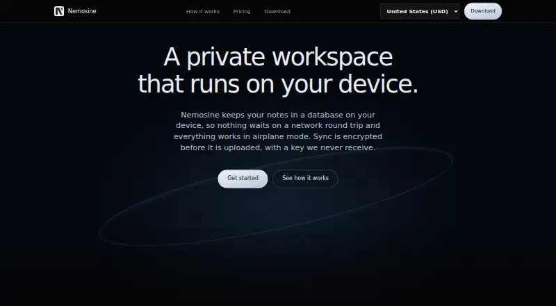 Nemosine's own site