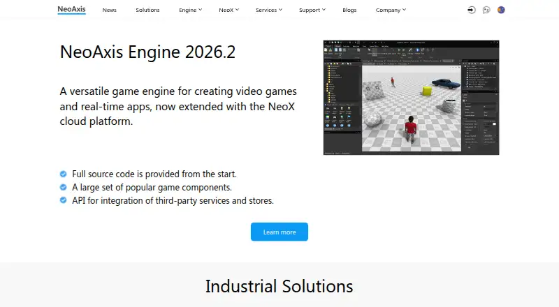 NeoX's own site