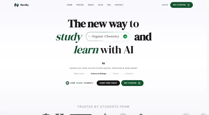 Nerdliy's own site