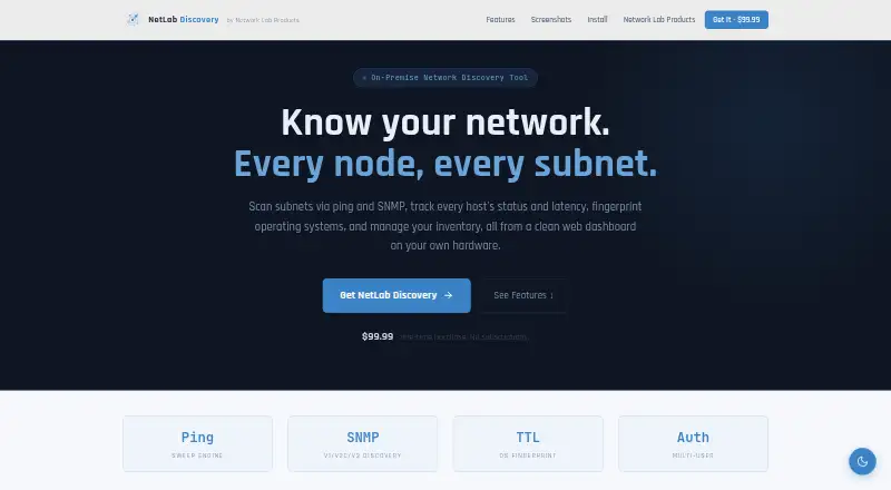 NetLab Discovery's own site