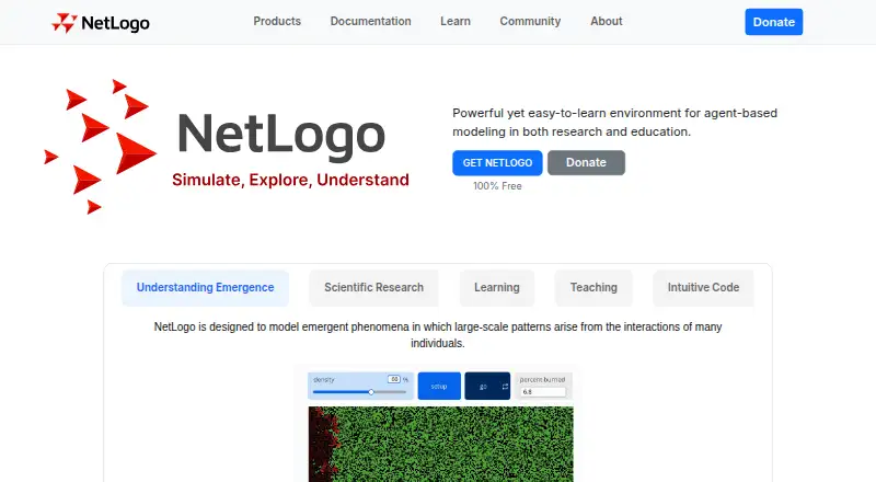 NetLogo's own site