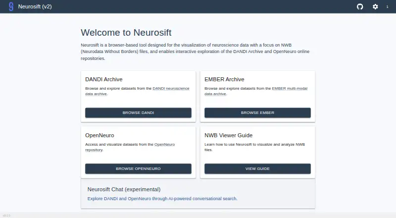 Neurosift's own site