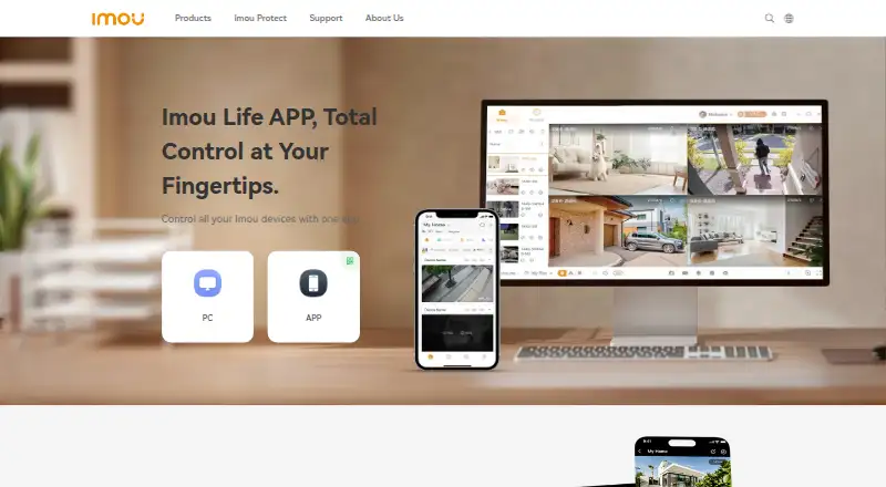 Imou Life's own site