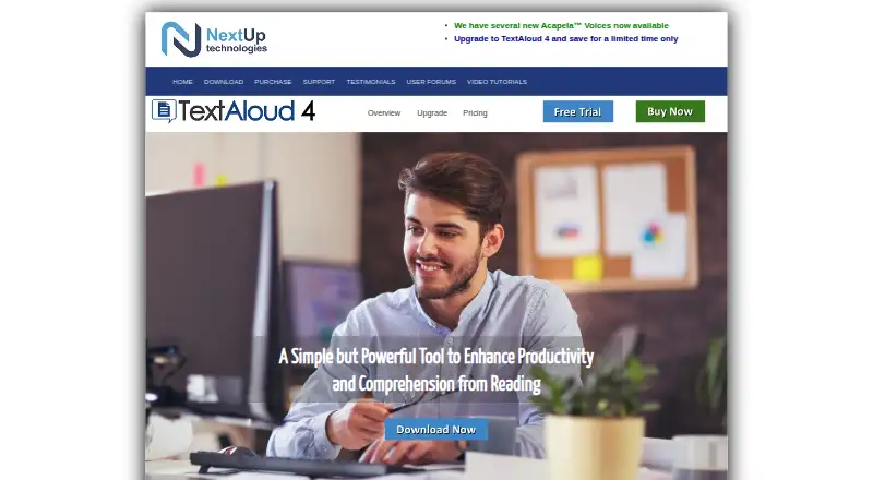 TextAloud's own site