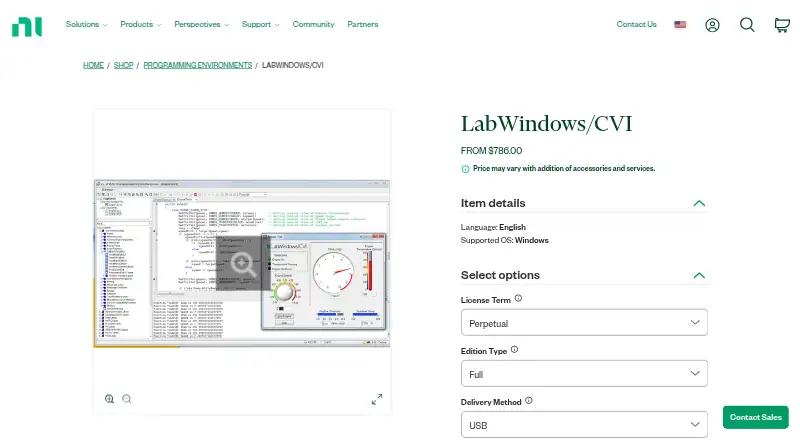 LabWindows/CVI's own site