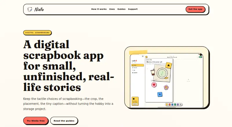 Niello's own site