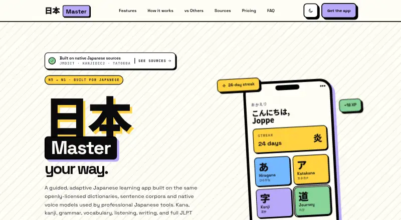 NihonMaster's own site