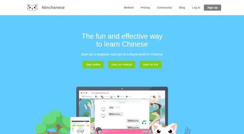 Ninchanese's own site