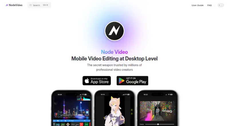 Node Video's own site