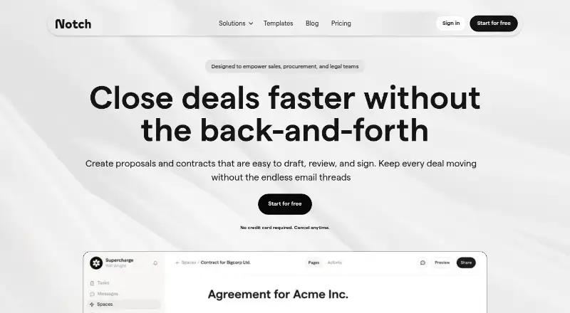 Notch's own site