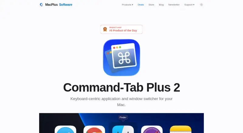 Command-Tab Plus's own site