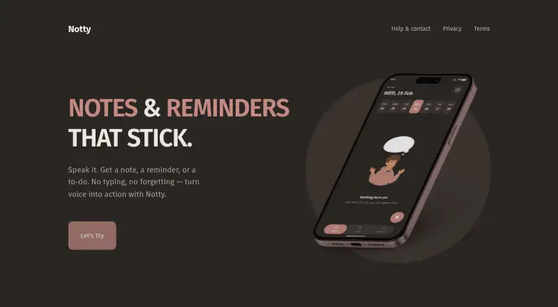 Notty's own site