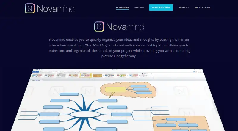 Novamind's own site