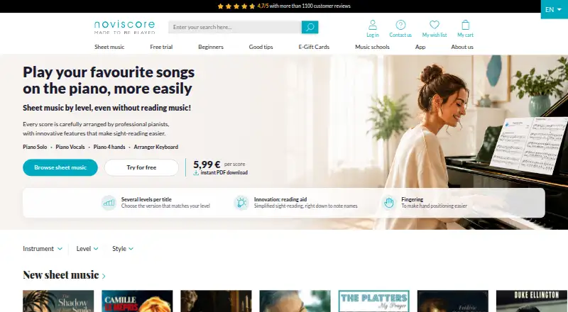 Noviscore's own site