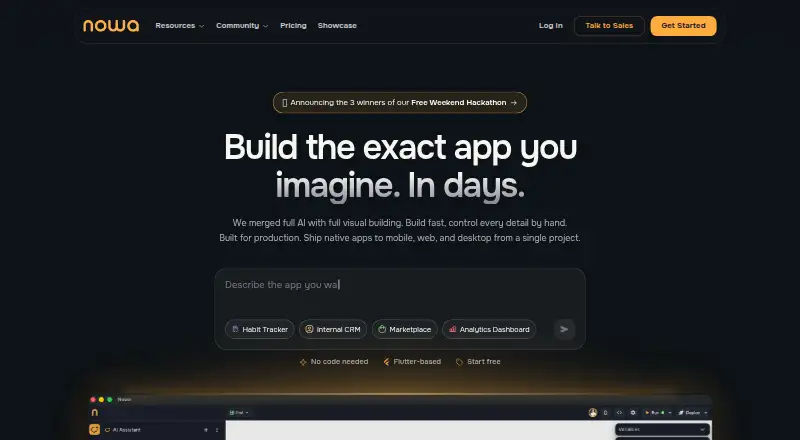 Nowa's own site